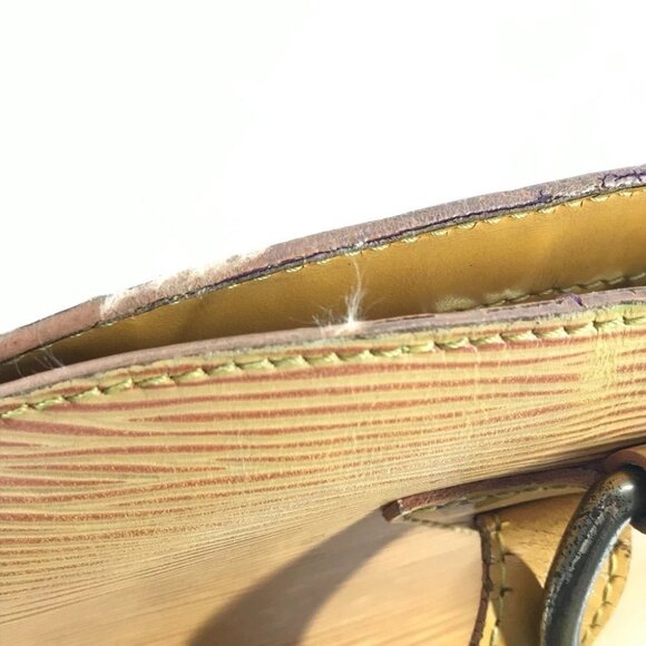 LOUIS VUITTON M52299 Epi Coblanc Backpack Bag Epi Leather Tassiri Yellow - Picture 16 of 16